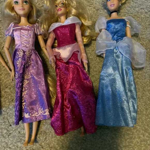 strapless open back dress BUNDLE - Disney Princess Dress Machine Embroidery Design. BONUS